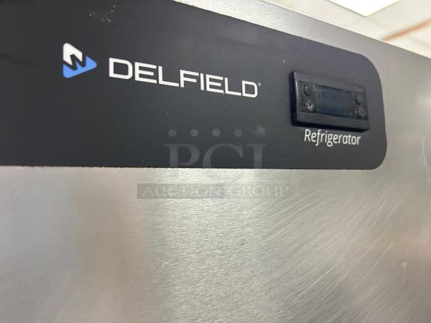 Delfield GBR1P-SH Coolscapes Reach-In Refrigerator in great condition, 115v, tested and working, stainless steel finish.