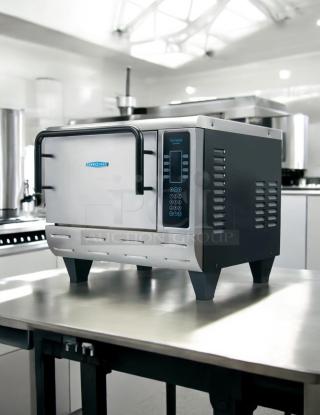 TurboChef NGC Tornado oven, stainless steel, countertop model, one-touch controls, tested, working condition, 208/240V, ventless.