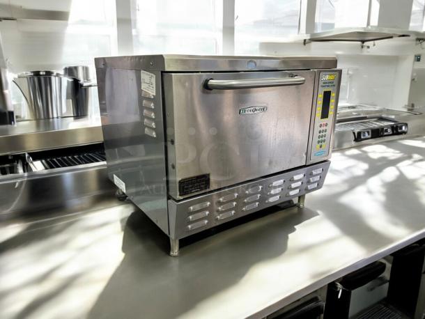 TurboChef NGC Tornado electric countertop rapid cook oven, stainless steel, one-touch controls, tested and working.