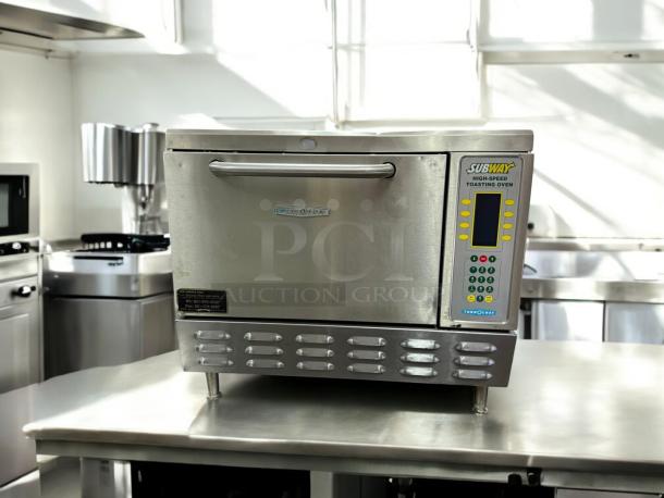 TurboChef NGC Tornado electric countertop oven, stainless steel, one-touch controls, tested, working condition.
