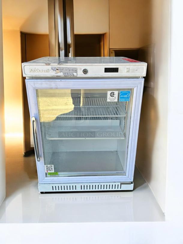 Turbo Air TSU-4RW-N6 vaccine refrigerator, good condition, countertop model, energy-efficient, tested, and working.