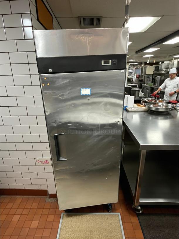 Atosa MBF8001GR 22.6 Cu.ft single door freezer in good condition, stainless steel exterior, tested and working.