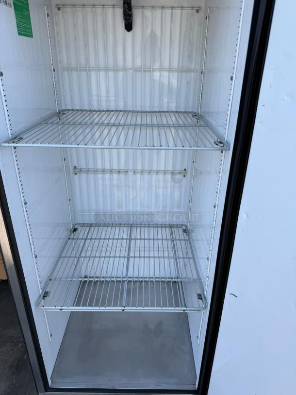 True TM-24 Commercial Cooler, 24 Cu.Ft, stainless swing door, great condition, tested and working, visible shelving.