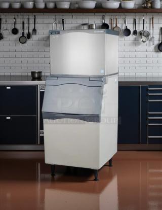 Great Condition - Scotsman Model CME1056AS Modular Ice , 500lb Ice Machine Air Cooled - Tested & Working - Item #1193738