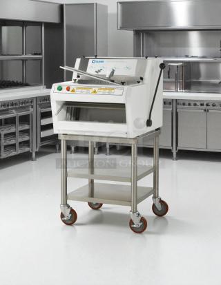 Great Condition! - Oliver 732-N Front-Load Bread Slicer w/ Bagging Scoop, 115v - Tested & Working - Item #1193801