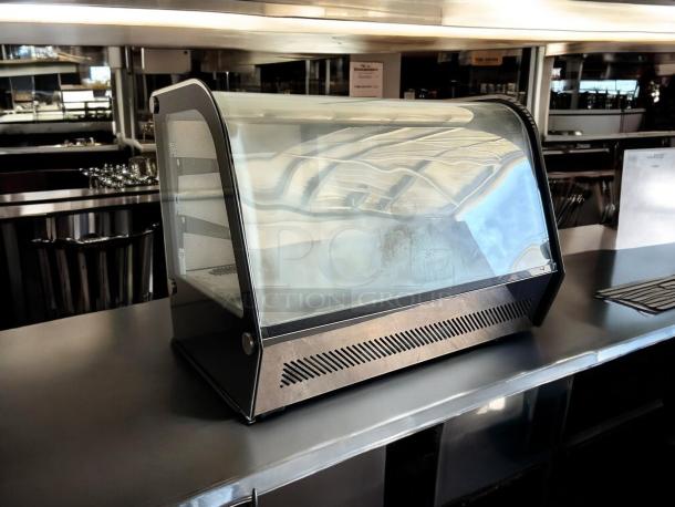 Cooler Depot RTW-160L 35" countertop refrigerated bakery display case in good condition, tested and working.