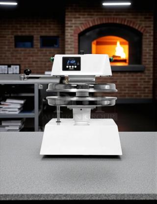 Proluxe DP2350S 17" automatic pizza dough press, tested and working, digital display, 208V 1PH, excellent condition.