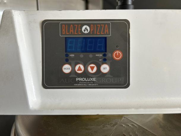 Proluxe DP2350S 17" Automatic Pizza Dough Press, tested, working, 208V, clear control panel, minor wear.