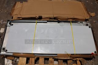BRAND NEW Regency 600T3072G 30"x72" stainless steel work table, 18-gauge 304, with galvanized legs and undershelf, in box.