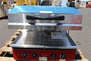 Brand new Avantco SAL23M 23" electric countertop salamander, scratch-and-dent condition, 208/240V, 3450/4000W.