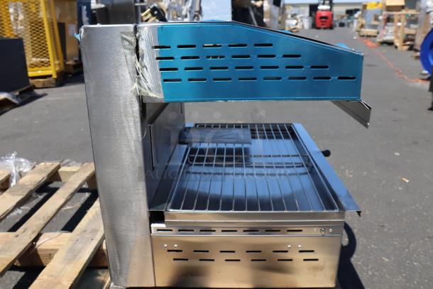 Brand new Avantco SAL23M 23" Electric Salamander, stainless steel, scratch-n-dent condition, 208/240V, 3450/4000W.