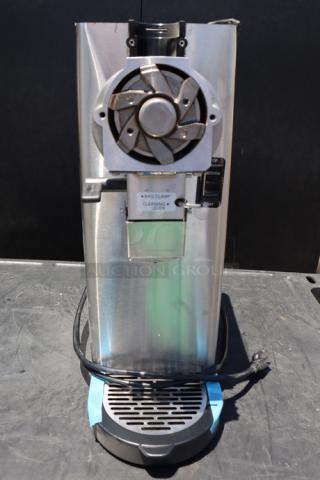 BRAND NEW SCRATCH-N-DENT! Bunn 55600.0100 GVH-1 1 lb. Stainless Steel Bulk Coffee Grinder - 120V  S/N: GVH0006128 - Item #1198369