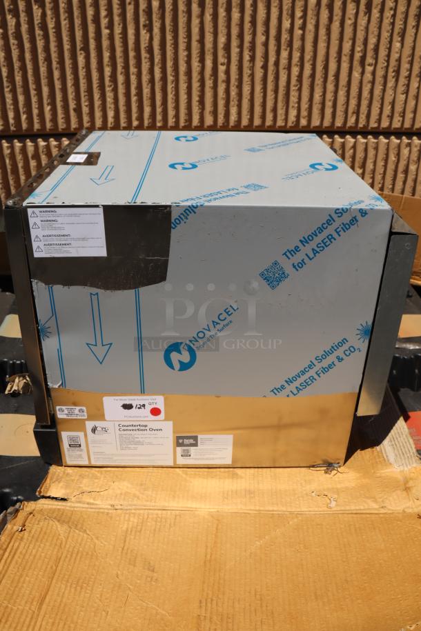 Brand new scratched Cooking Performance Group COH-D4-M convection oven in original box, 4-tray, 208-240V, moisture inject.