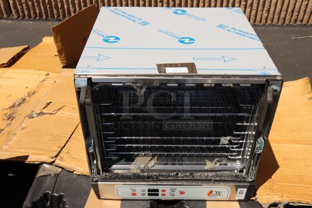 Brand new Scratch-N-Dent Cooking Performance Group COH-D4-M electric convection oven, 4-tray, with moisture injection.