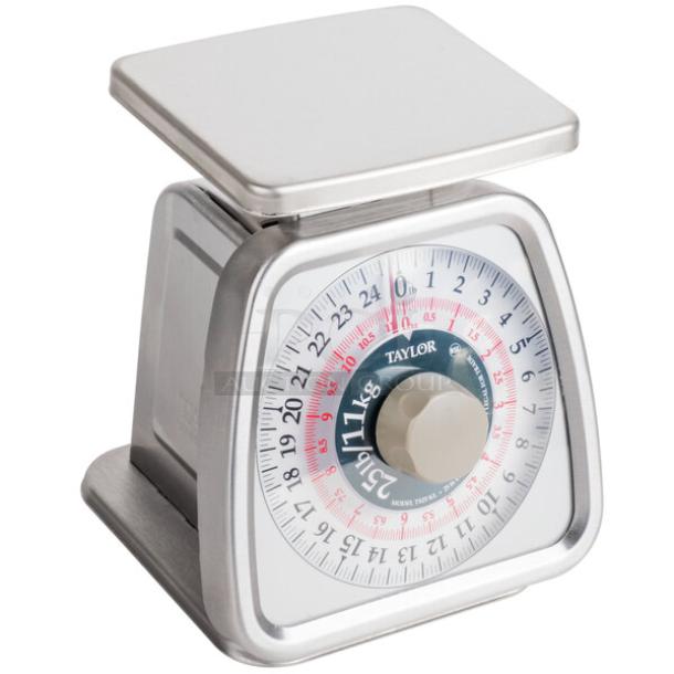LIKE NEW! Taylor TS25KL 25 lb. Mechanical Portion Control Scale - Image 1 of 2