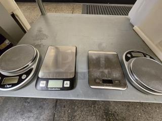Digital Food Portion Scales. 4x Your Bid. All In Working Order.