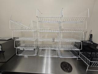 12 Stackable Wire Organizers. 12x Your Bid