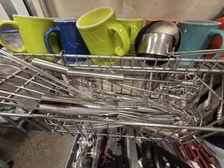 HUGE LOT OF WHISKS & COFFEE CUPS! - Item #1194601