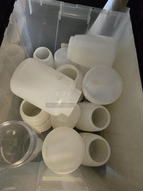 Squeeze Bottles. 2 Boxes of Different Size and Shape Liquid Ingredient Containers & Squeeze Bottles. 25x Your Bid. - Image 2 of 2