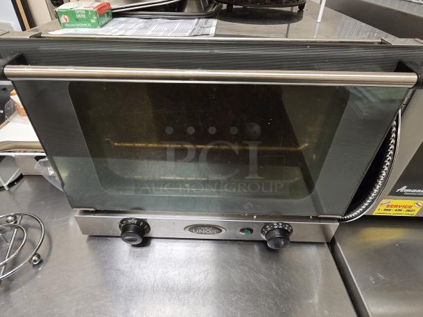 New Cadco Unox OV-250 XA006 3-Shelf 1/4 Size Commercial Convection Oven, 120v. - Image 1 of 2