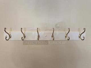 Wall Mount Hat & Coat Hooks.
