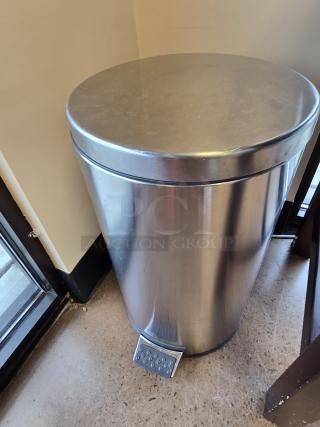 Can Works Waste Bin, Foot Pedal Operated.