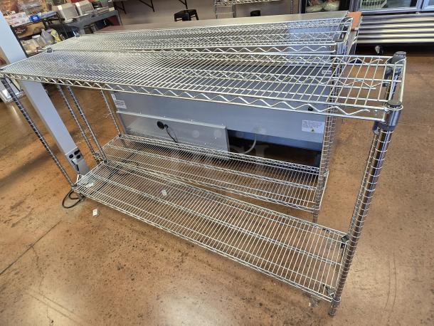 HUGE LOT! Metro Corner Release 24x48 2-Shelf Stationary Rack. 2x Your Bid. - Image 1 of 1