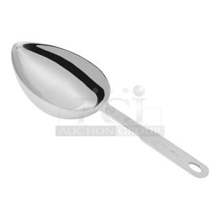 CHEF'S KISS!! Vollrath 47059 1 Cup Stainless Steel Measuring Scoops (Pink Banding). 29x Your Bid. - Item #1195416