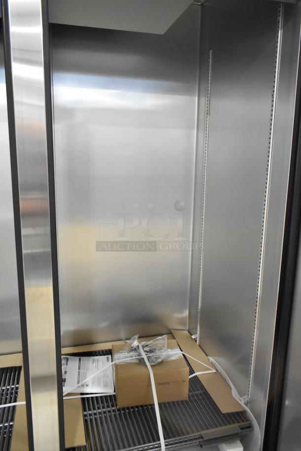 BRAND NEW SCRATCH AND DENT! 2025 True T-49-HC Stainless Steel Commercial 2 Door Reach In Cooler w/ Poly Coated Racks. 115 Volts, 1 Phase. - Image 4 of 8