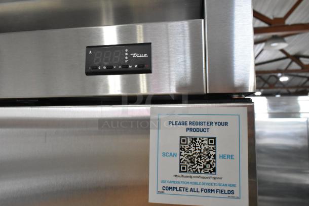 BRAND NEW SCRATCH AND DENT! 2025 True T-49-HC Stainless Steel Commercial 2 Door Reach In Cooler w/ Poly Coated Racks. 115 Volts, 1 Phase. - Image 8 of 8