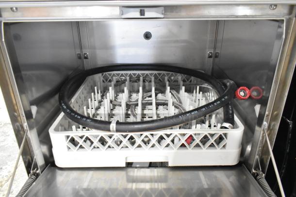 BRAND NEW SCRATCH AND DENT! 2023 Hobart EUH Stainless Steel Commercial Hi Temp High Temperature Undercounter Dishwashing Machine. 208-240 Volts, 1 Phase. - Image 6 of 8