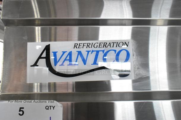 BRAND NEW SCRATCH AND DENT! 2024 Avantco 178SS2FHC Stainless Steel Commercial 2 Door Reach In Freezer. 115 Volts, 1 Phase. - Image 4 of 8