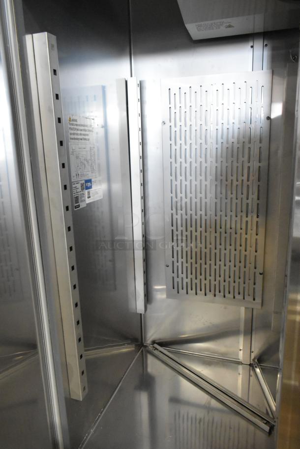 BRAND NEW SCRATCH AND DENT! 2024 Avantco 178SS2FHC Stainless Steel Commercial 2 Door Reach In Freezer. 115 Volts, 1 Phase. - Image 5 of 8
