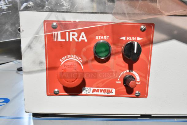 BRAND NEW SCRATCH AND DENT! Pavoni LIRA/E110V Lira Semi-Automatic Dessert Slicer. 110 Volts, 1 Phase. - Image 2 of 7
