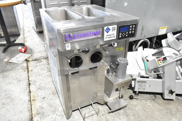 Stoelting F131-38I2 Stainless Steel Commercial Countertop 2 Flavor w/ Twist Soft Serve Ice Cream Machine. 208-240 Volts, 1 Phase. - Image 2 of 11