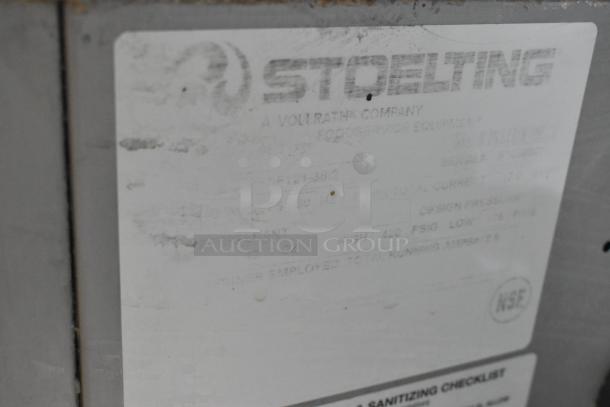 Stoelting F131-38I2 Stainless Steel Commercial Countertop 2 Flavor w/ Twist Soft Serve Ice Cream Machine. 208-240 Volts, 1 Phase. - Image 4 of 11