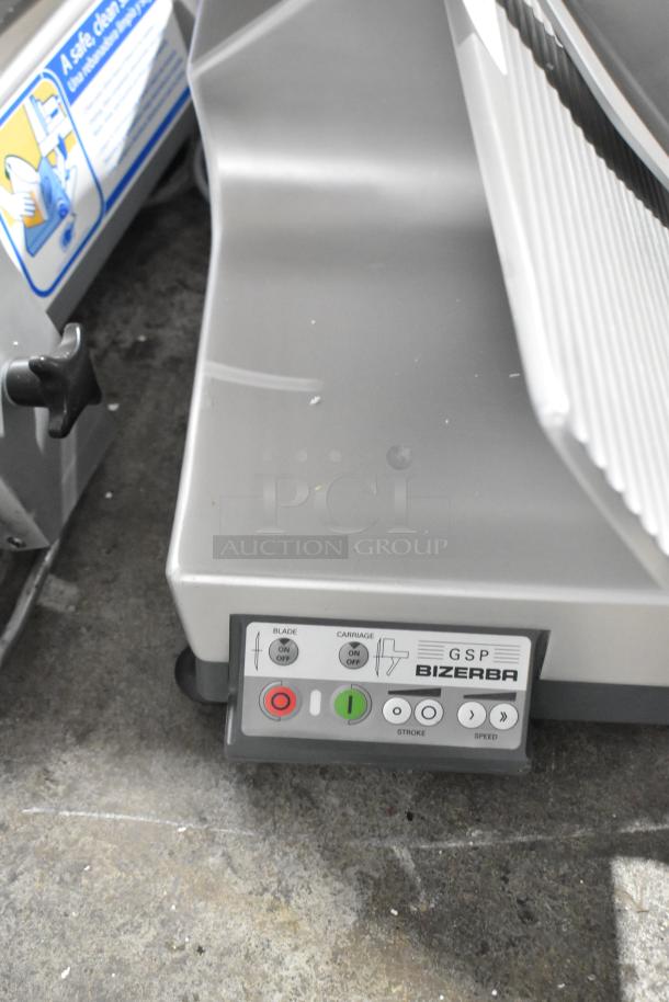 2016 Bizerba GSP HD Stainless Steel Commercial Countertop Meat Slicer. 115 Volts, 1 Phase. - Image 4 of 6