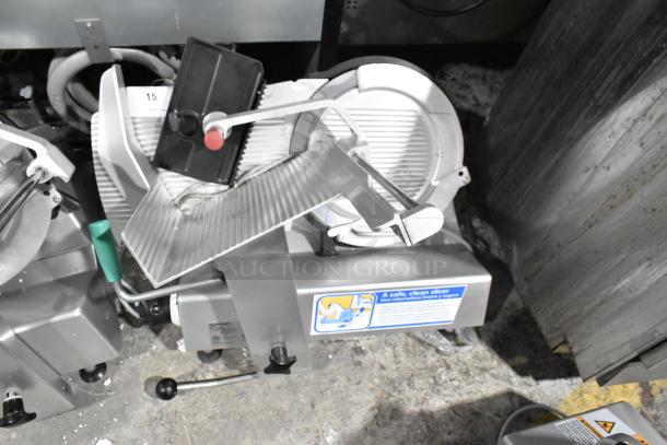 2016 Bizerba GSP H Stainless Steel Commercial Countertop Meat Slicer. 115 Volts, 1 Phase. - Image 1 of 5