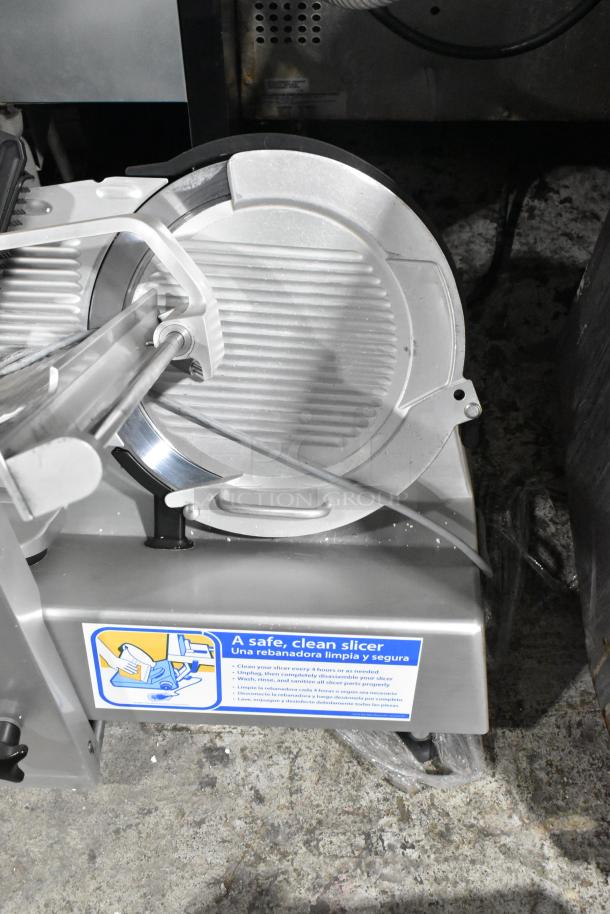 2016 Bizerba GSP H Stainless Steel Commercial Countertop Meat Slicer. 115 Volts, 1 Phase. - Image 2 of 5