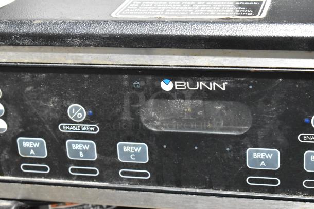 2018 Bunn ICB TWIN SH Stainless Steel Commercial Countertop Double Coffee Machine w/ Hot Water Dispenser, 2 Poly Brew Baskets and 2 Server Satellites. 120/240 Volts, 1 Phase. - Image 3 of 10