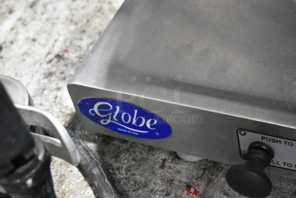 Globe Stainless Steel Commercial Countertop Meat Slicer w/ Blade Sharpener. 115 Volts, 1 Phase. - Image 4 of 8