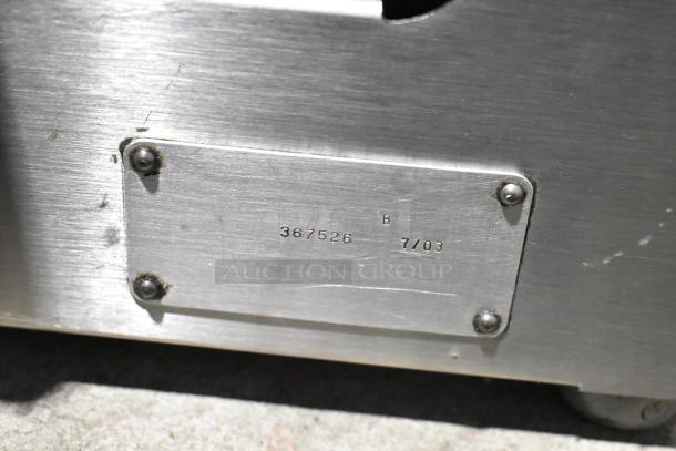 Globe Stainless Steel Commercial Countertop Meat Slicer w/ Blade Sharpener. 115 Volts, 1 Phase. - Image 8 of 8