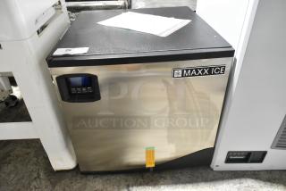 BRAND NEW SCRATCH AND DENT! 2023 Maxx Ice MIM360NH Stainless Steel Commercial Ice Head. 115 Volts, 1 Phase.
