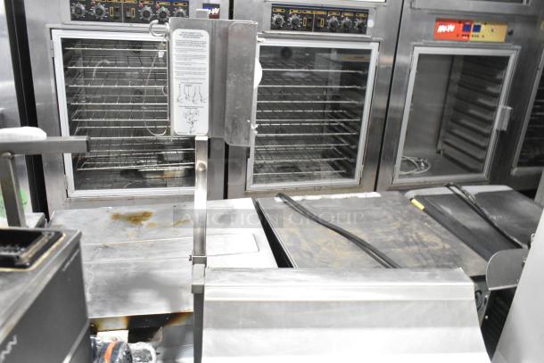 Face to Face Stainless Steel Commercial Meat Slicer Equipment Stand. - Image 3 of 4