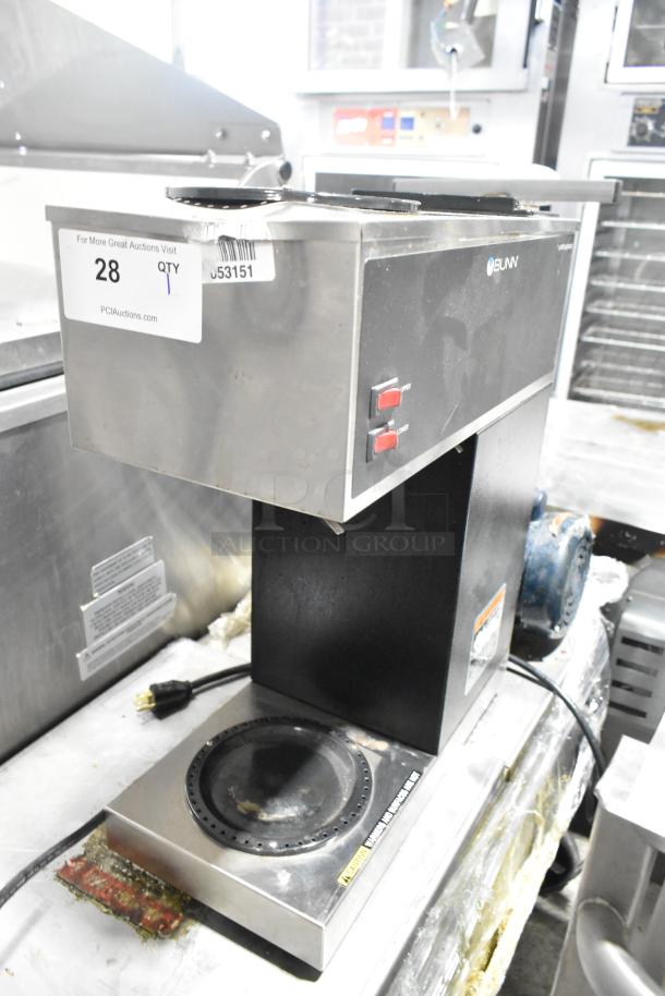 2023 Bunn VPR Stainless Steel Commercial Countertop 2 Burner Coffee Machine. 120 Volts, 1 Phase. - Image 1 of 6