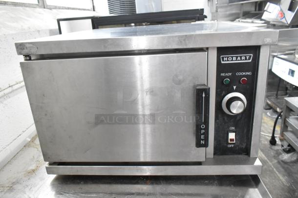 Hobart HSF-3 Stainless Steel Commercial Electric Powered Single Deck Steam Cabinet. 208 Volts, 3 Phase. - Image 1 of 8
