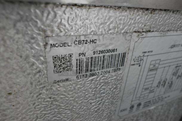 Coldline CB72-HC Stainless Steel Commercial 4 Drawer Chef Base on Commercial Casters. 115 Volts, 1 Phase. - Image 7 of 9
