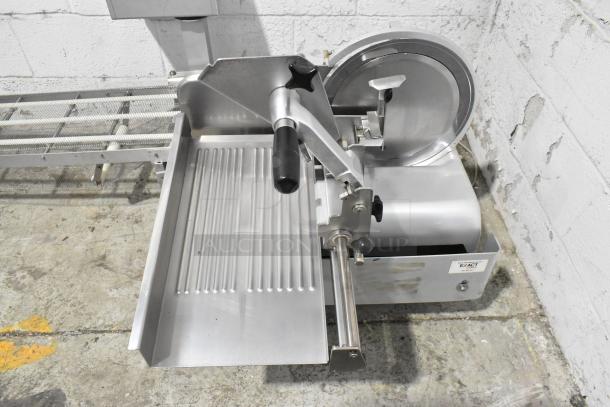 Bizerba A330 Stainless Steel Commercial Countertop Meat Slicer Stacker. 120 Volts, 1 Phase. - Image 2 of 9