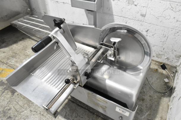 Bizerba A330 Stainless Steel Commercial Countertop Meat Slicer Stacker. 120 Volts, 1 Phase. - Image 4 of 9