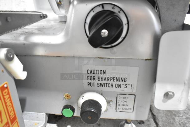 Bizerba A330 Stainless Steel Commercial Countertop Meat Slicer Stacker. 120 Volts, 1 Phase. - Image 7 of 9